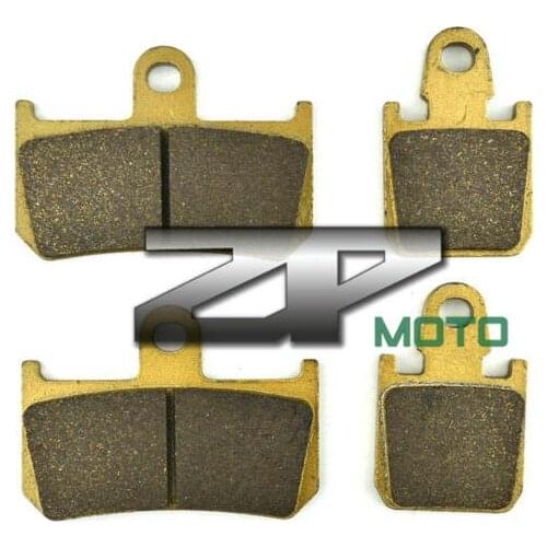 For MT-01 (6 piston radial caliper) 2007-2010 08 09 10 Front Organic (Kevlar) Brake Pads OEM New High Quality