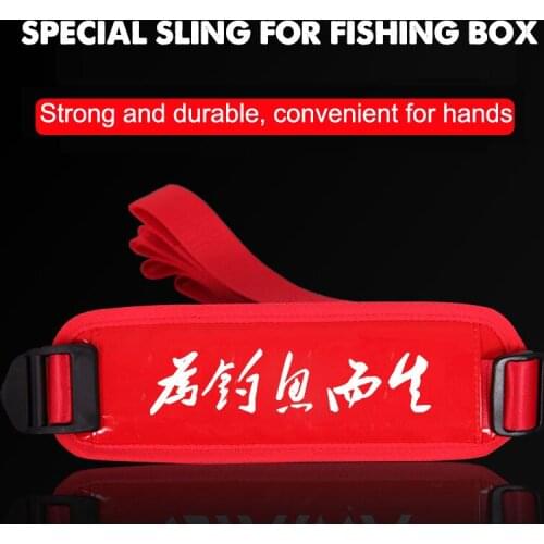 Fishing Box Special Strap,general Thickened Multifunctional Shoulder Pad Buckle, Telescopic Fishing Box Accessories