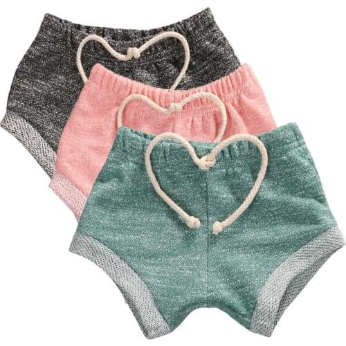 Fashion Baby kids Cotton Shorts Candy color Bottoms Toddler Shorts baby boy girl Summer Bloomers 0-4T