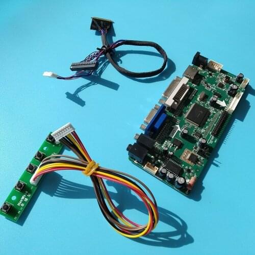 Kit for LP154WP2-TLA2 Screen Panel LCD VGA LG display 40pin M.NT68676 1440X900 DVI HDMI Controller board 15.4" DIY LED