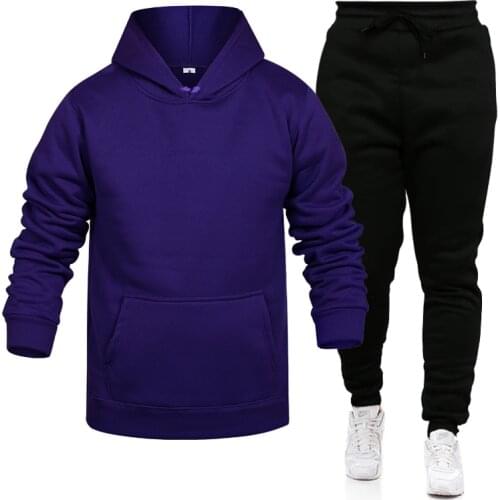 2021 New spring fashion hooded student sports and leisure hoodie male cotton long sleeve suit