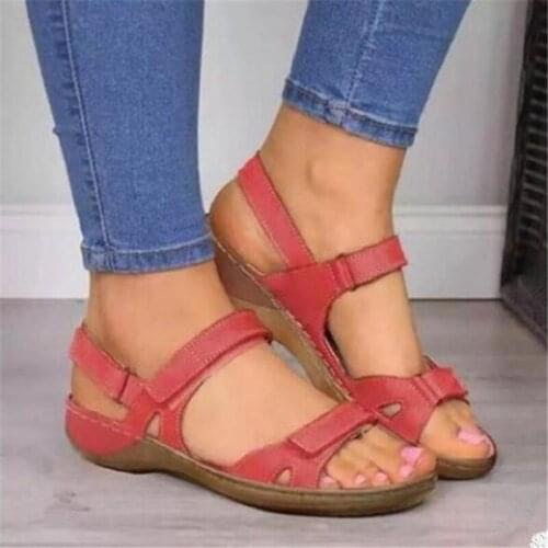 New womens sandals fashion, simple, lightweight, comfortable, breathable, all-match casual walking sandals for women