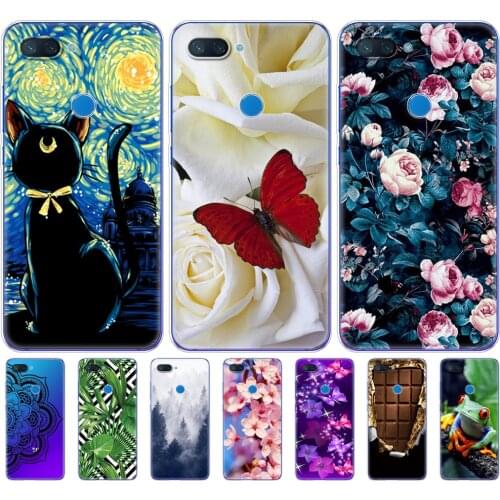 Silicone case For Xiaomi mi 8 LITE Case 6.26 inch clear soft TPU phone For Xiaomi mi 8 lite Back Cover For Xiaomi mi8 coque capa