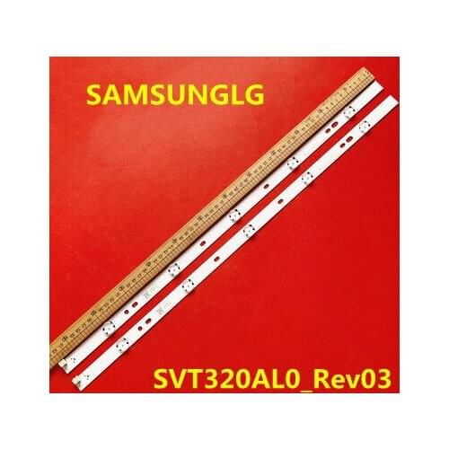 625mm LED backlight 5led strip for SVT320AL0_Rev03_5LED_141217