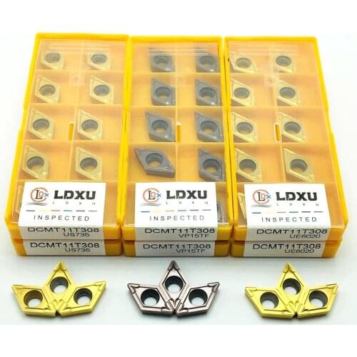 Carbide DCMT11T304 DCMT11T308 internal turning tool CNC cutting tool DCMT 11T304 DCMT 11T308 lathe tool turning insert