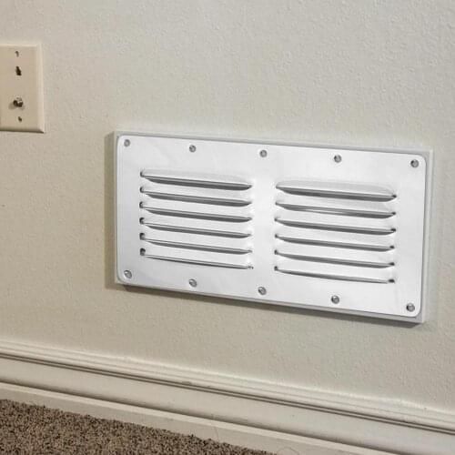 Stainless Steel Boat Air Ventilation Plates Air Vent Ventilation Grill Plate Boat Yacht Deck Hardware Exhaust Outlets