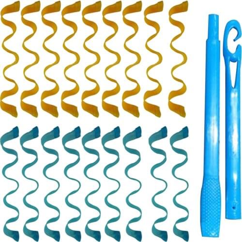 18Pcs/lot Magic Hair Curler Portable Hairstyle Roller Sticks Durable Beauty Makeup DIY Curling Hair Styling Tools