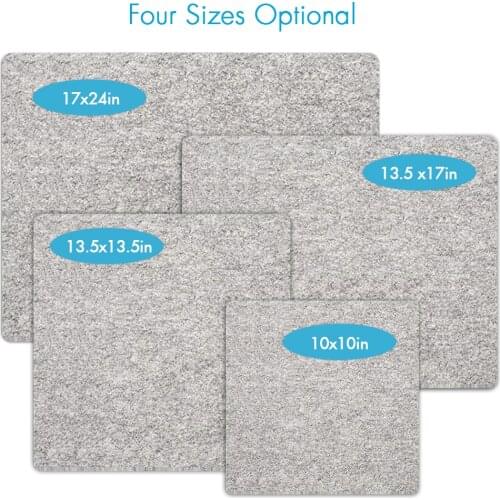 Protective Wool Pressing Mat Ironing Pad High Temperature Ironing Board Felt Press Mat for Home Ironing Cloth