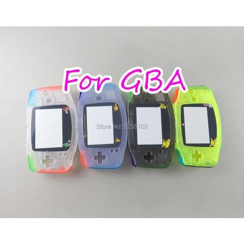 1set Dreamy Full Set Housing Shell Rubber Pads Buttons Screen Lens Stick Screws for Game Boy Advance GBA Console