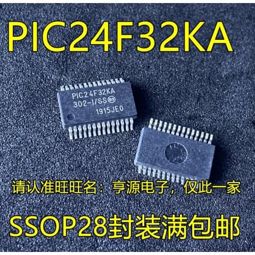 100% New&original PIC24F32KA PIC24F32KA302-I/SS