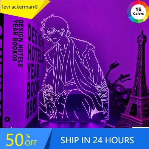 3d Led Lamp Anime Yona of the Dawn Hak for Bedroom Decorative Nightlight Birthday Gift Acrylic Led Night Light Yona of the Dawn
