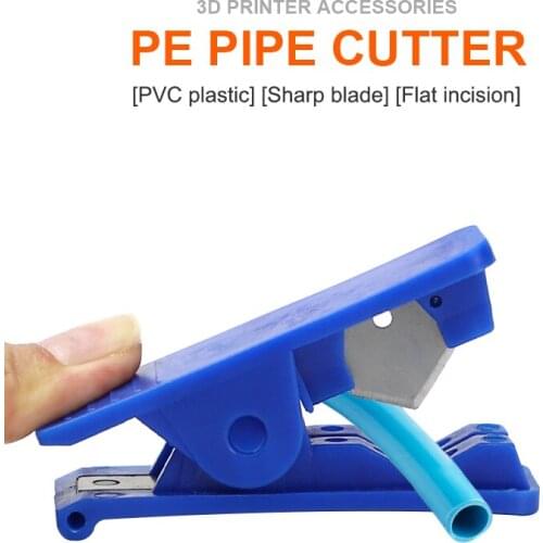 3D Printer PTFE Tube Teflonto Cutter 1.75mm PLA Pipe Nylon PVC PU Rubber Closed Type Hose Small Clip Knife
