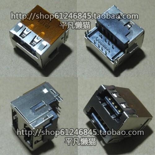 Free shipping For a new original notebook double ESATA USB 2 in 1 2-in-1 interface socket