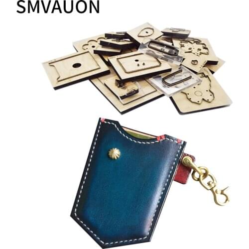 Wooden Die Cutting Diy 2021 Personality card bag coin purse Dies Fille Scrapbooking Suitable For Die-cutting Machines