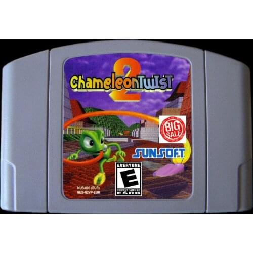 64bit game ** Chameleon Twist 2 ( USA Version!! )