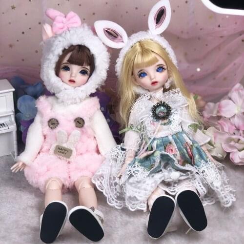 Handmade customized doll 1/6 DIY BJD doll Selling With clothes