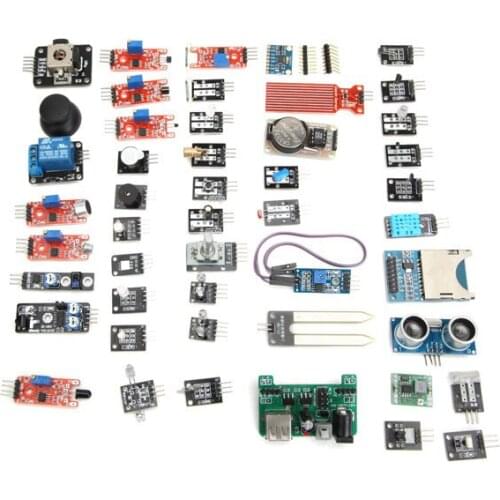 45 In 1 Sensor Module Board Kit Upgrade Version For Arduino sensor for learning training 45in1 DIY Free Shipping