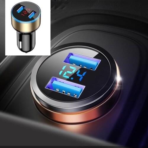 New LED Display Dual USB Car Charger for Jeep Grand Cherokee/Compass/Commander/Wrangler/Rubicon/SAHALA