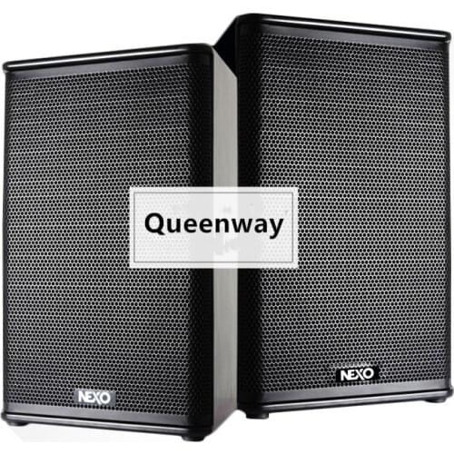 QE-027 Full frequency single 10 inch 12 inch 15 inch audio empty box professional high power outdoor square stage KTV line arra