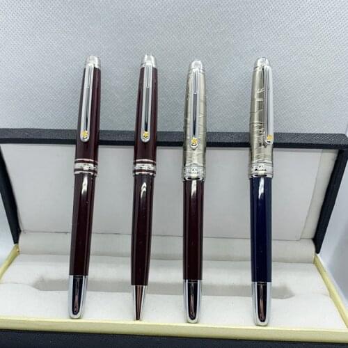 MB Series Pilot Wakaka Brown Resin Metal 14k Fountain Pen Ink Blue Pen