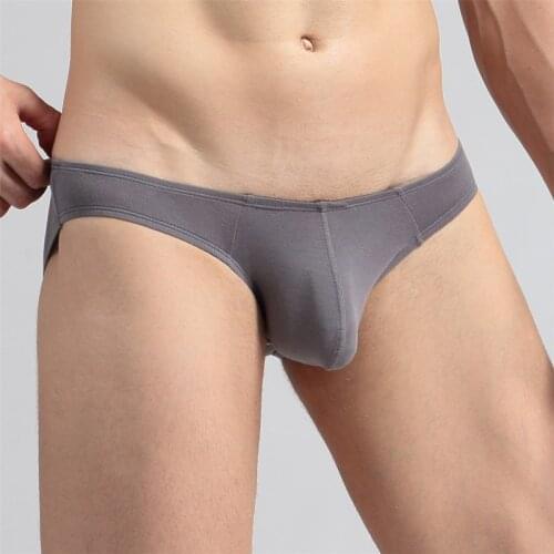 Men Briefs Sexy Modal Underwear U-convex Pouch Slip Homme Panties Gay Underpants Bikini Cuecas Masculinas Sexi Tanga Under Wear