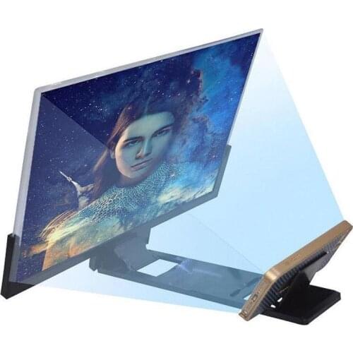 3D Enlarged Screen Mobile Phone Amplifier Magnifier Bracket Cellphone Holder Video Screen Folding Smartphone Stands