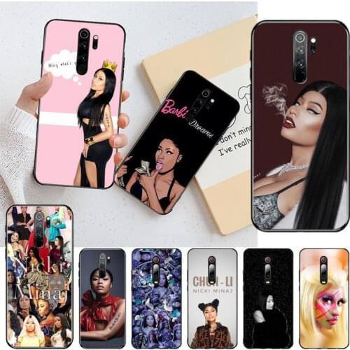 Nicki Minaj Phone Case for Redmi 9A 8A 7 6 6A Note 9 8 8T Pro Max Redmi 9 K20 K30 Pro