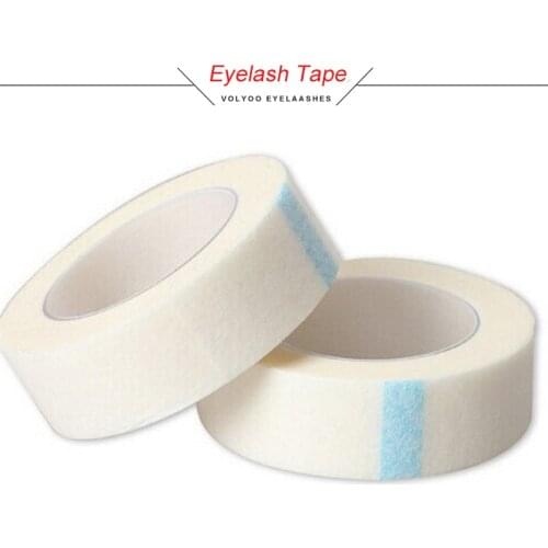 VOLYOO 20Pcs/set Top Quality Non-woven Wrap Tape 1.25cm*9m Size 3M Eye Pads For Eyelash Extension Makeup Eyelashes Tools