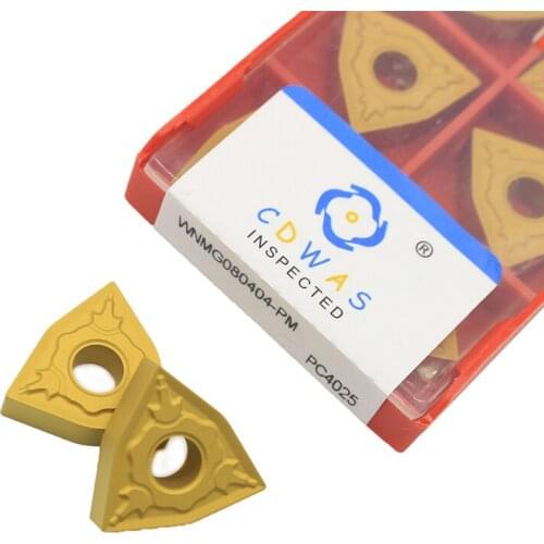 High quality WNMG080404 PM PC4025 Carbide insert milling turning tool Lathe tool Turning insert for machining steel parts