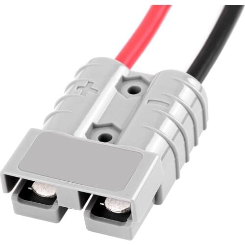 Electric Forklift Charger Charging Plug Line with O Ring Battery Connect Quick Connector High Current 50A 600V Auto Accessories