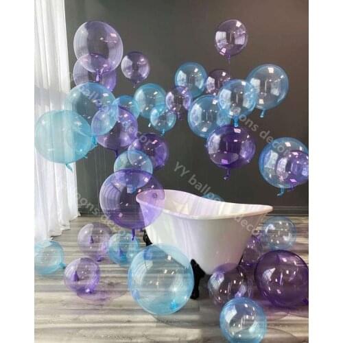 10pcs 10''18''24''32'' Macaron Blue Purple Globa Balloon Helium Inflatable Bobo Balloons Wedding Birthday Baby Shower Decoration
