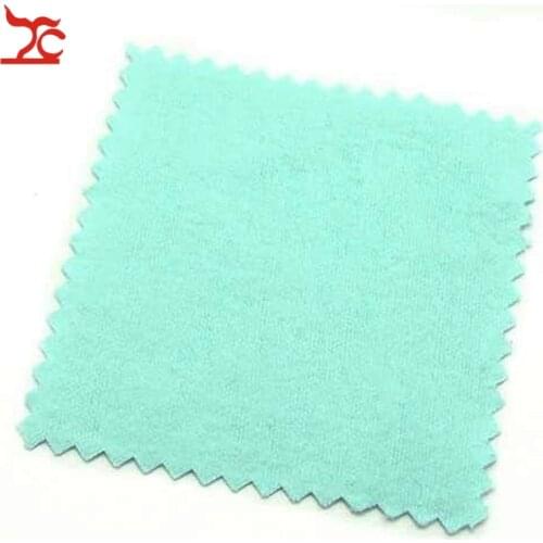 10 Pcs Polishing Jewelry Cloth Silver Polish Tool 925 Silver Jewelry Cleaner Anti-tarnish Square Tag Jewelry Cleaning Cloth