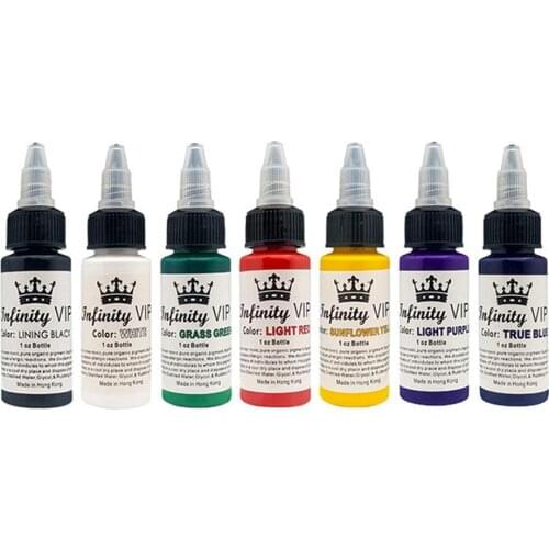 30ml Natural Plant Tattoo Ink Pigment For Semi-permanent Supplies Tattoo Lip Makeup Tools Paint Body Eyeliner Arts Eyebrow Y9P8