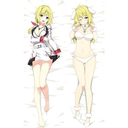 3D Double-sided Japan Anime Infinite Stratos Charlotte Throw Otaku Dakimakura Gifts Bedding Hugging Body Pillow Case 150x50 CM