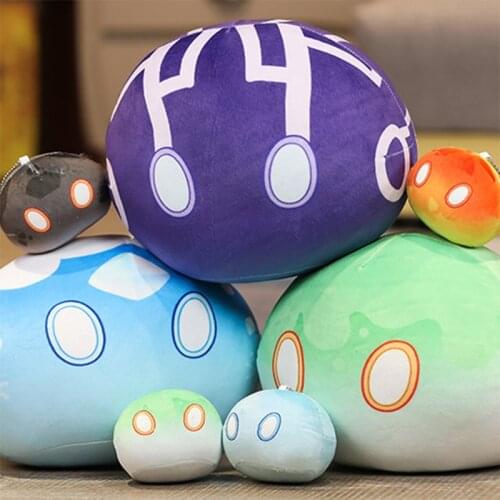40cm Pillow Game Genshin Impact Cosplay Slime Plush Dolls Keli Pillow Man Woman Toy Gift Anime Cosplay Naurto