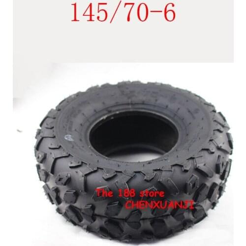 6 Inch ATV Vacuum tyres tubeless Tires 145/70-6 Fit for four wheel vehcile 50cc 70cc 110cc Small ATV Front Or Rear Wheelss
