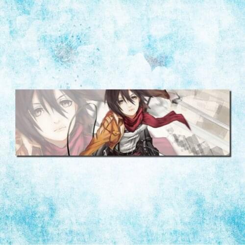 Attack On Titan 1 2 Anime Art Silk Canvas Poster Print 20x60 24x77 Inches Pictures For Room Decor -2