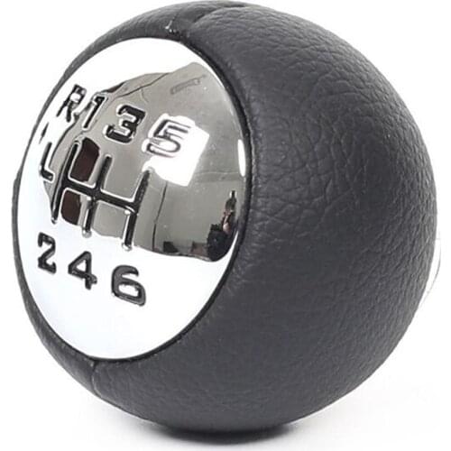 Car-styling 6 Speed Gear Shift Knob For Peugeot 307 308 3008 407 5008 807 Partner B9 Tepee For Citroen C3 (A51) C4 C4 Picasso