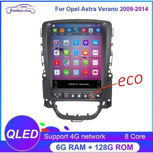 Car Android for Buick excelle opel ASTRA J 2009-2014 Quad Core GPS Navigation Player Vertical screen Car ECO