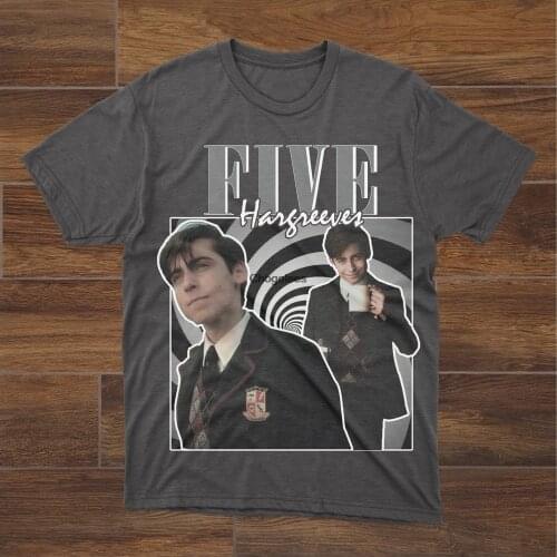 Number Five Vintage 90s Design Tee Five Hargreeves Shirt The Boy Shirt The Umbrella Academy Fan Made Tee