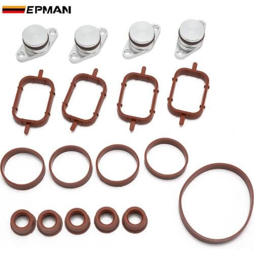 EPMAN 4 x 22MM Aluminium Swirl Flap Blank for Air Inlet Manifold Gaskets For BMW E46 E39 E38 E60 E90 TKYD821A