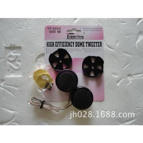 By DHL or Fedex 100pcs 500 Watts Super Power Loud Dome Tweeter car Speakers for Car
