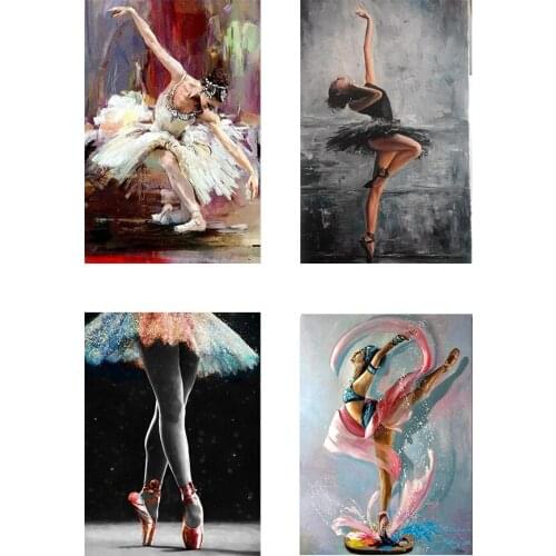 5d DIY diamond painting ballet dancer woman photo cross stitch full diamond diamond mosaic rhinestone art embroidery gift