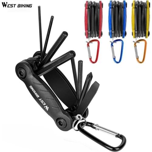 Bicycle Repair Tools Kit Multifunction S2 Steel 8 In 1 MTB Road Bike Wrench Spanners Screwdriver Hex Cycling Repairing Set