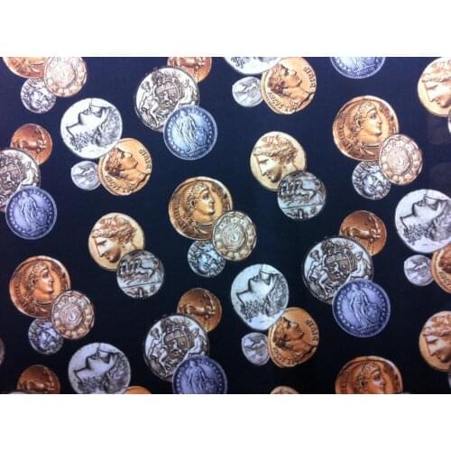 Neoprene silky fabric coin flower print fabric flowers print server for sewing neoprene fabric fashion week material Nice