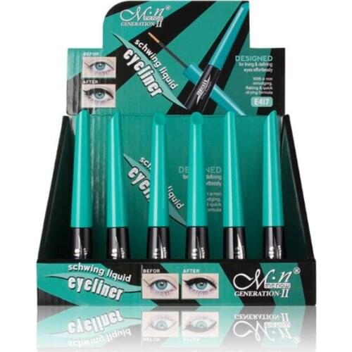 Eye Makeup Eyeliner Black Long-lasting Waterproof Sweatproof Not Blooming Eye Liner Pen Eye Beauty Cosmetics