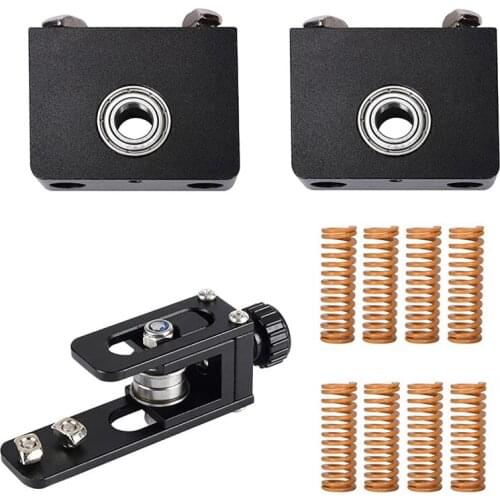 Profile X-Axis Straighten Tensioner + Z-Axis Leadscrew Top Mount, For Ender 3/Ender 3 V2/Ender 3 Pro/CR-10, CR10S Etc