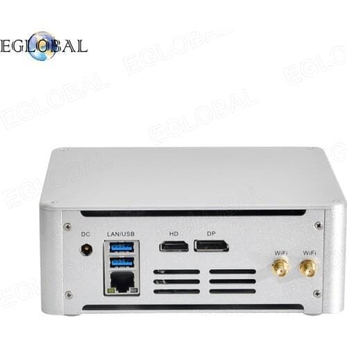 Top Gaming Mini PC Intel i7-7820HK i5-7300HQ 2*DDR4 M.2 NVME Nuc Desktop Computer Win10 Pro AC WiFi HDMI DP Best HTPC Minipc