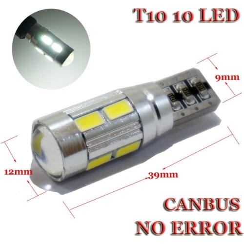 150x W5W canbus T10 LED Interior Car Lights For Citroen C5 C3 C4 Picasso Xsara Berlingo Saxo C2 C1 C4L DS3 Xantia for auto 12V