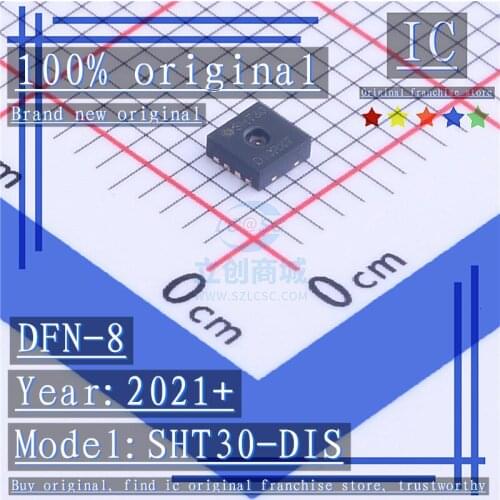 2021+ 100% Brand new original 2PCS-20PCS SHT30-DIS SHT30 DFN-8 Temperature and humidity sensor